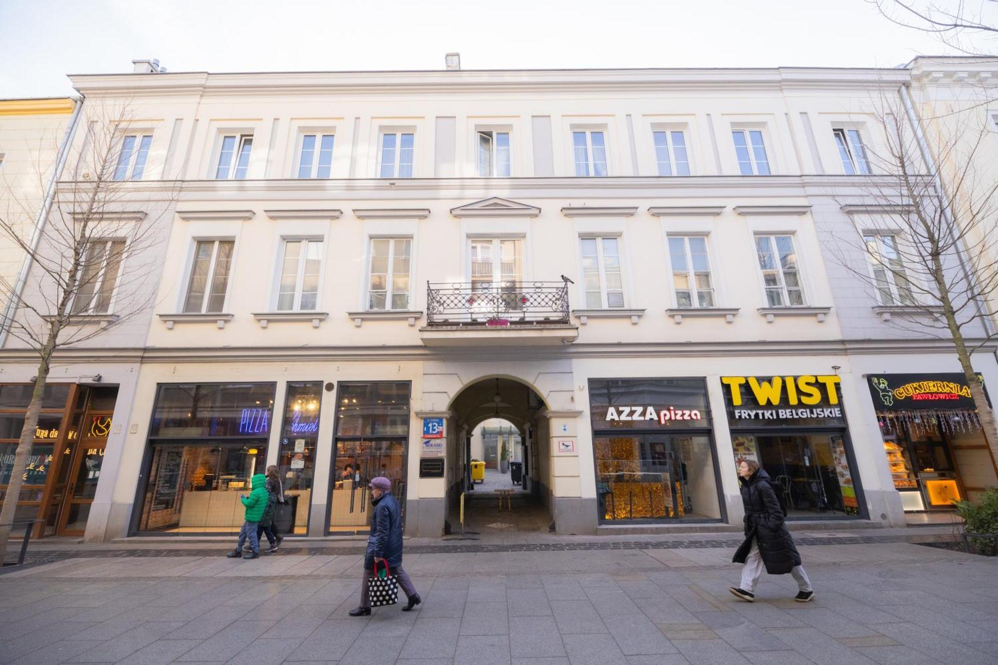 Ferienwohnung Micro Chmielna Warschau Exterior foto